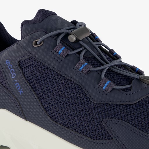 ECCO MX leren heren veterschoenen blauw