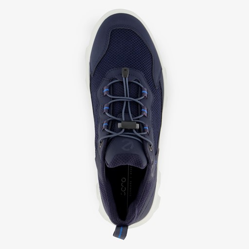ECCO MX leren heren veterschoenen blauw