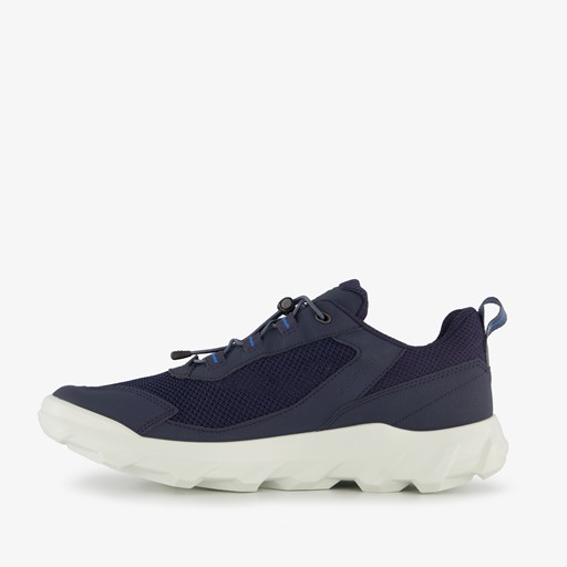 ECCO MX leren heren veterschoenen blauw