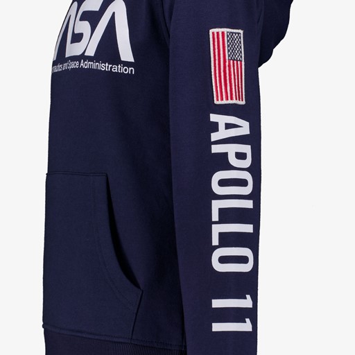 Jongens hoodie blauw NASA