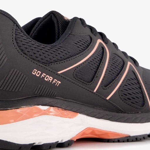 Dames hardloopschoenen zwart roze