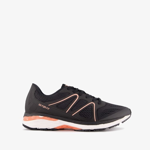 Dames hardloopschoenen zwart roze