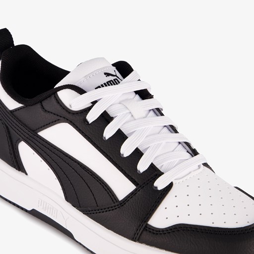 Rebound V6 Low kinder sneakers zwart wit