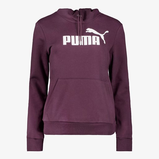 Essentials Logo dames hoodie donkerpaars