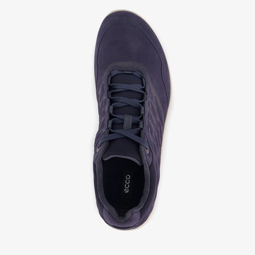ECCO Exceed leren heren veterschoenen blauw