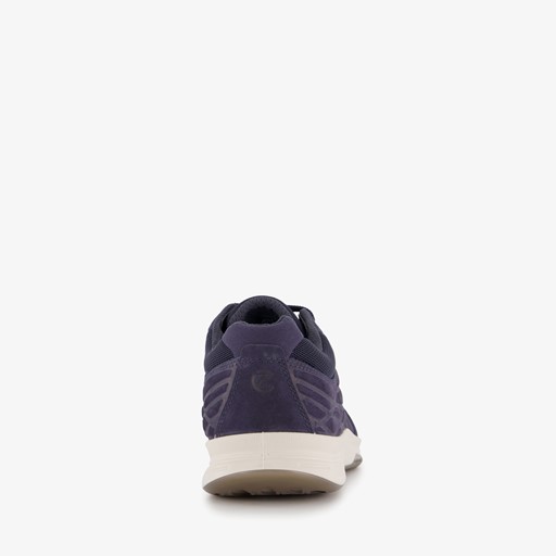 ECCO Exceed leren heren veterschoenen blauw