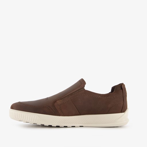 ECCO Byway leren heren instappers cognac