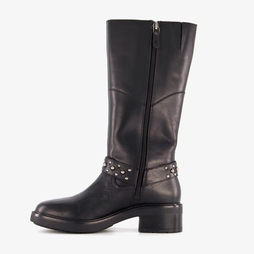 Hoge dames biker boots zwart