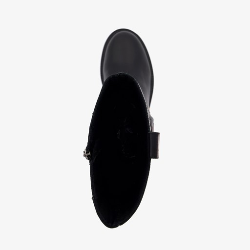 Hoge dames biker boots zwart