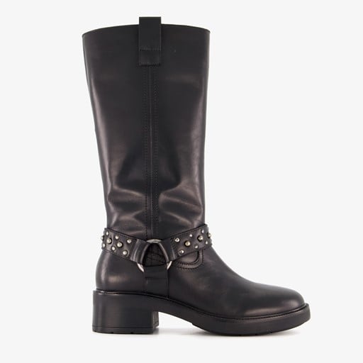 Hoge dames biker boots zwart