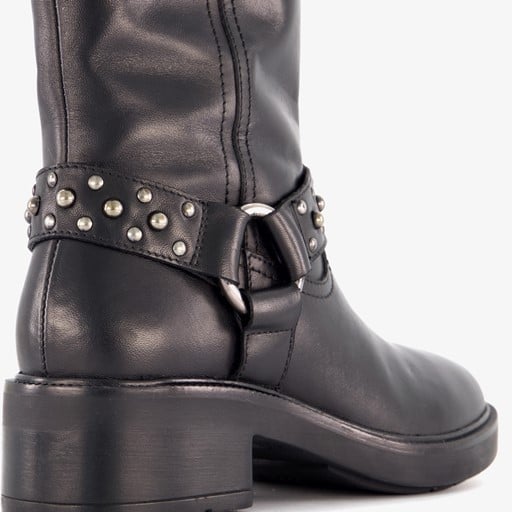 Hoge dames biker boots zwart