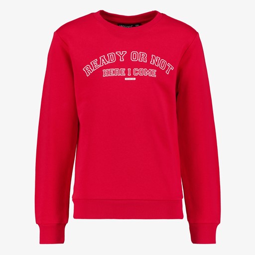 Jongens sweater rood
