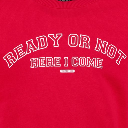 Jongens sweater rood