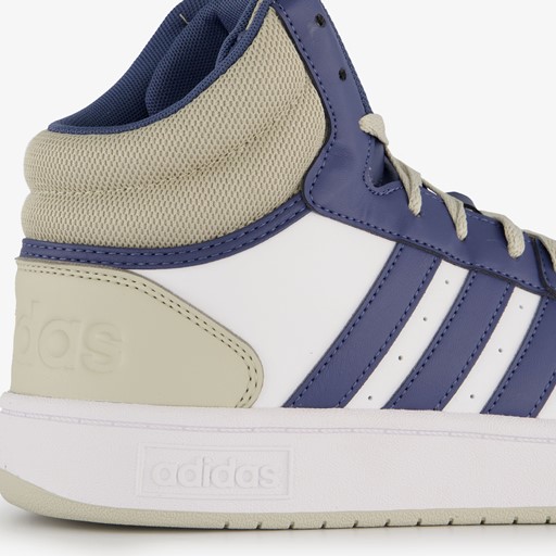 Hoops Mid 3.0 heren sneakers wit blauw