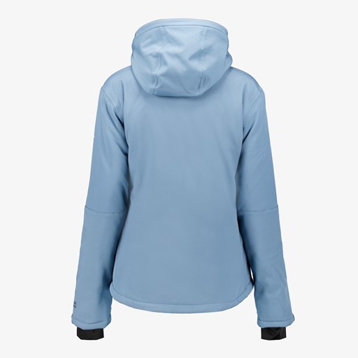 Dames softshell ski-jas blauw