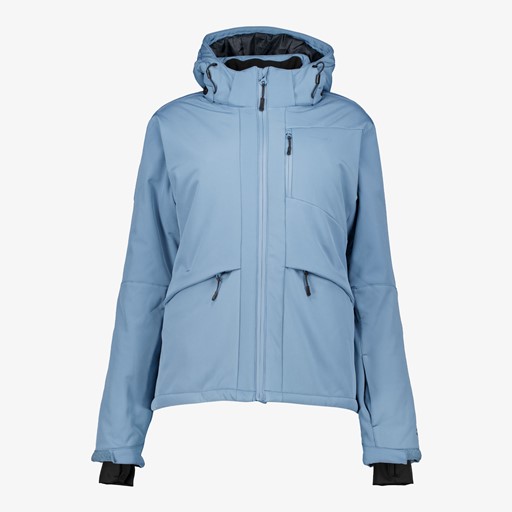 Dames softshell ski-jas blauw