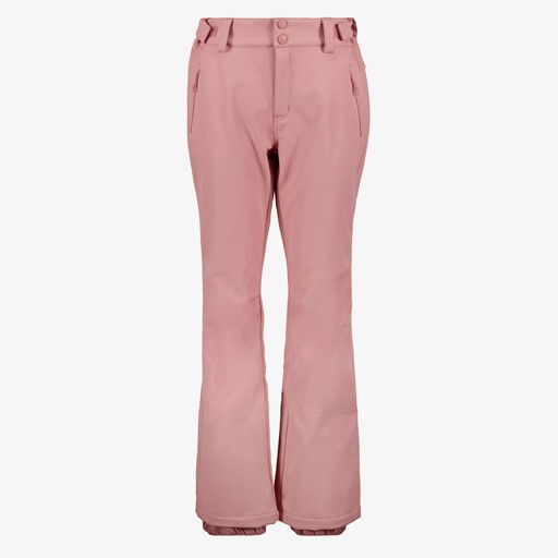 Dames softshell skibroek roze