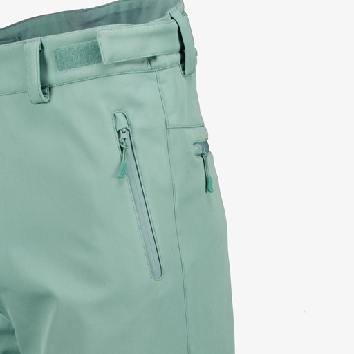 Heren softshell skibroek blauw