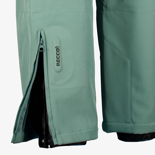 Heren softshell skibroek blauw