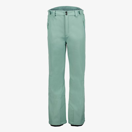 Heren softshell skibroek blauw