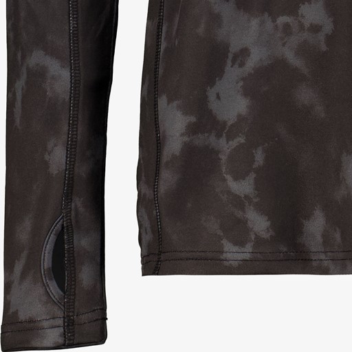 Heren skipully met rits zwart