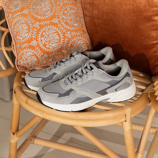 Grijze heren sneakers
