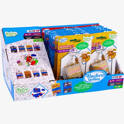 Hasbro mini games sleutelhanger online bestellen Scapino