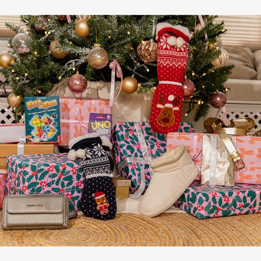 Gevoerde dames pantoffels beige