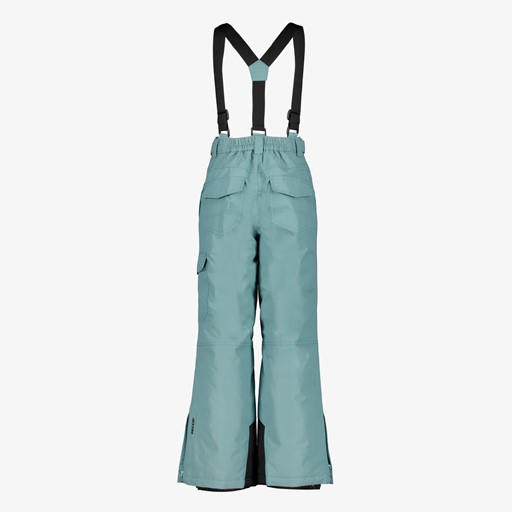 Kinder skibroek met bretels blauw