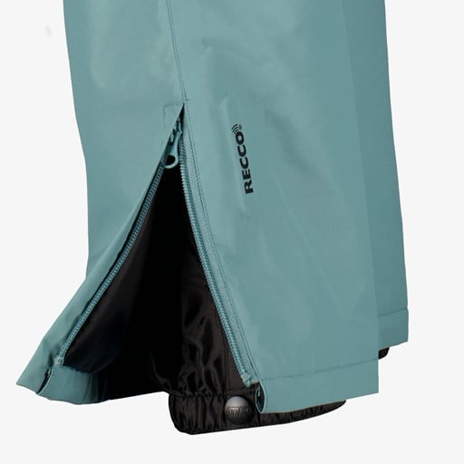 Kinder skibroek met bretels blauw