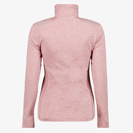 Dames skipully met rits roze