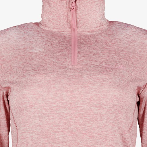 Dames skipully met rits roze