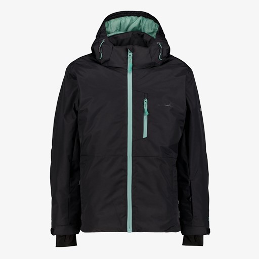Kinder ski-jas zwart blauw