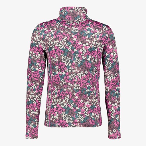 Kinder skipully met rits bloemetjes