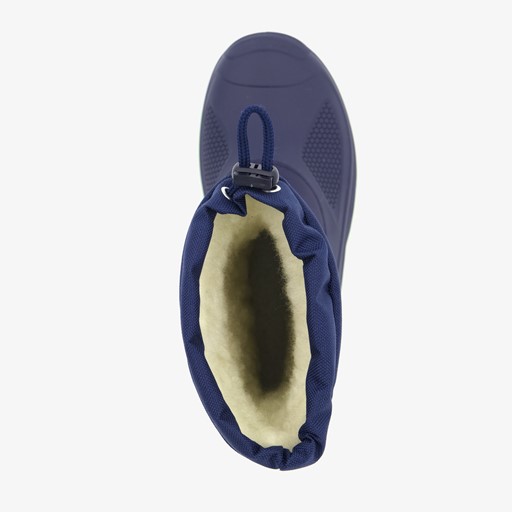 Gevoerde kinder snowboots blauw