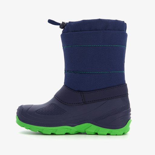 Gevoerde kinder snowboots blauw