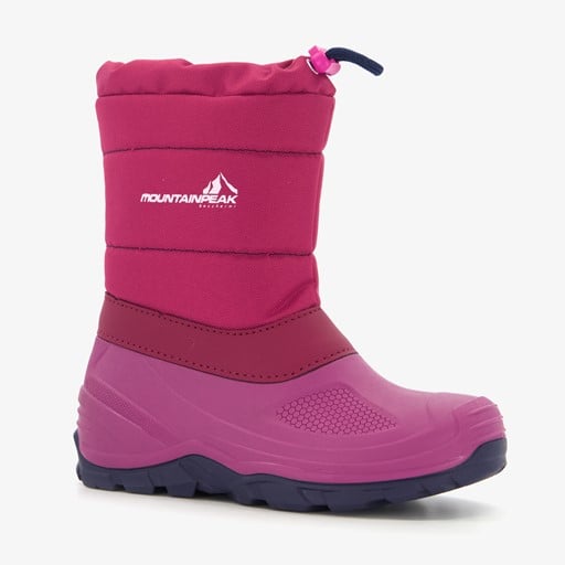 Gevoerde kinder snowboots roze