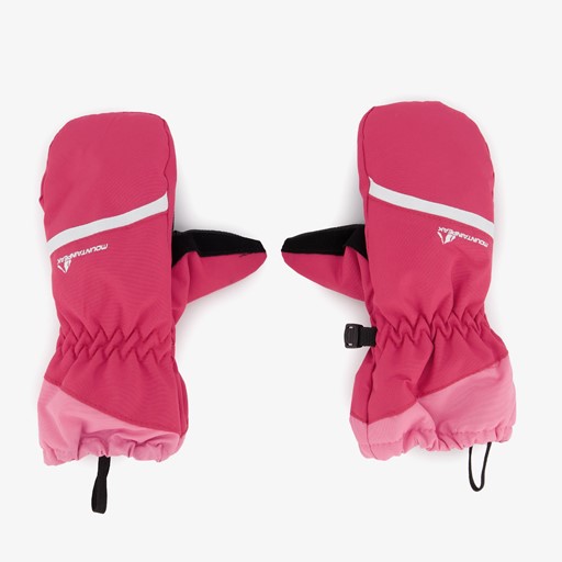 Kinder skiwanten roze