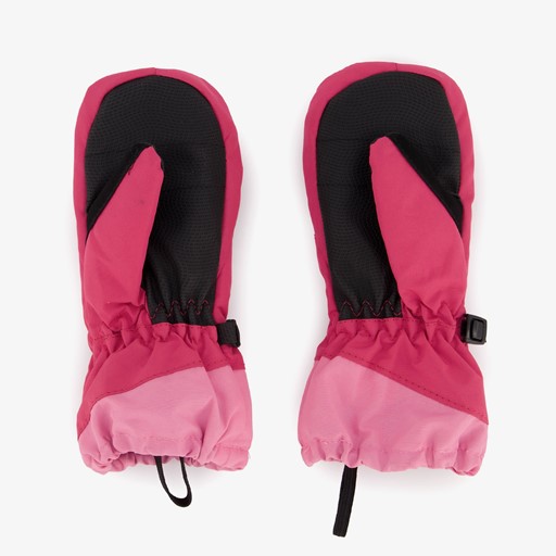 Kinder skiwanten roze