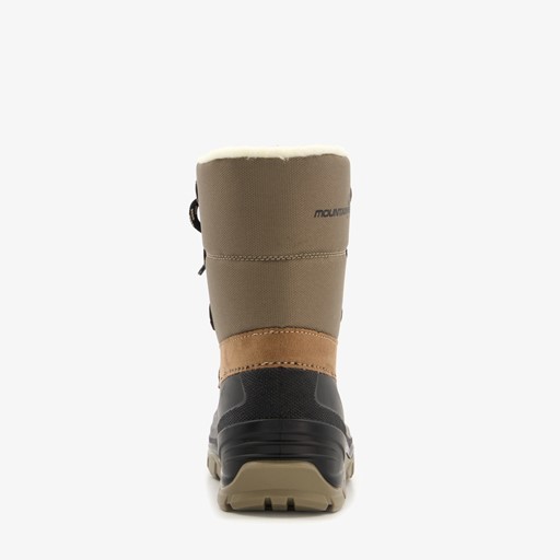 Gevoerde kinder snowboots bruin