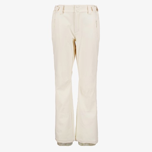 Dames softshell skibroek wit