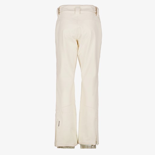 Dames softshell skibroek wit