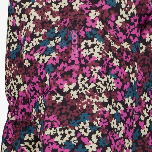 Kinder skipak met bloemetjes roze