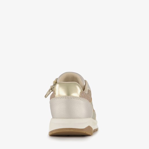Meisjes sneakers goudkleurig