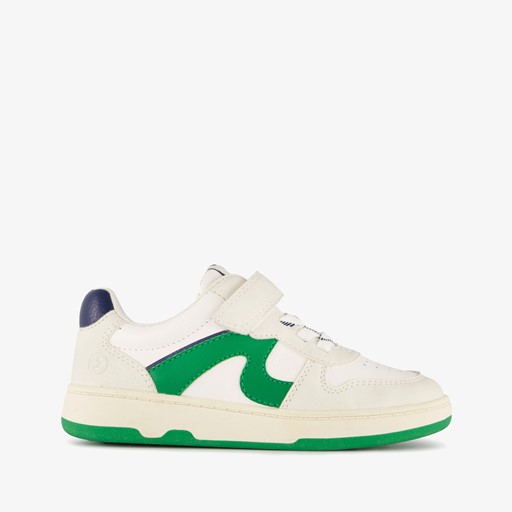 Jongens sneakers wit groen