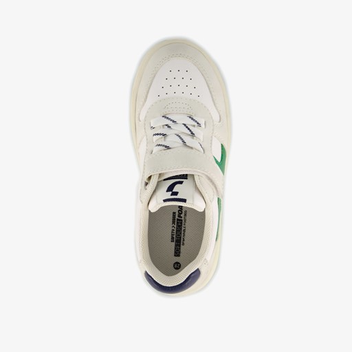 Jongens sneakers wit groen