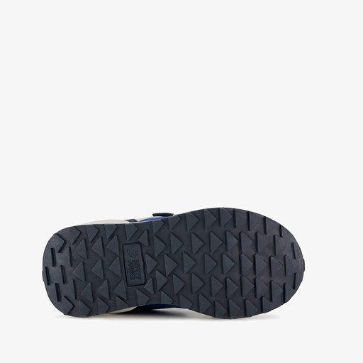 Jongens sneakers blauw geel