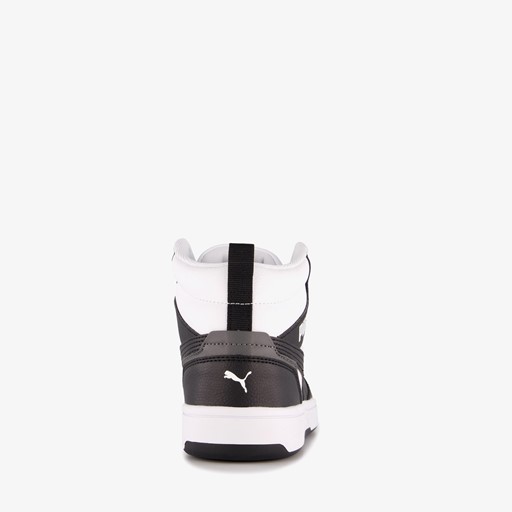 Rebound V6 Mid jongens sneakers zwart wit