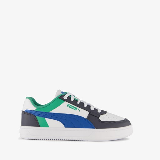 Caven 2.0 Block kinder sneakers wit blauw