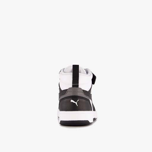Rebound V6 Mid jongens sneakers zwart wit